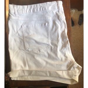 White Shorts